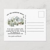 招待状のポストカード インビテーションポストカード (裏面)