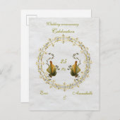 招待状のポストカード インビテーションポストカード (正面/裏面)