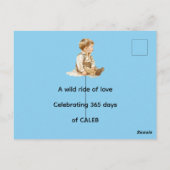 招待状のポストカード ポストカード (裏面)