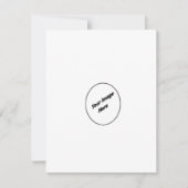 招待状の作パーソナライズされた成 招待状 (正面)