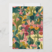 招待状の膨張ガルゲンパターン 招待状 (裏面)