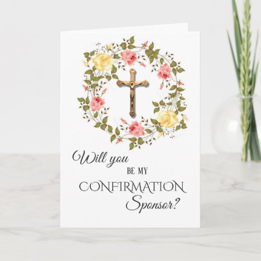 招待状の要求確認のスポンサー 招待状 (正面)