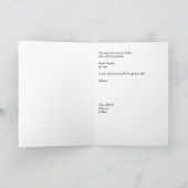 招待状の誕生日パーティー復活祭の日曜日に息子のために カード (内部)