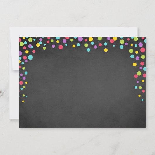 招待状の跳ね上がりの家の跳ね上がりの誕生日を跳んで下さい 招待状 (裏面)