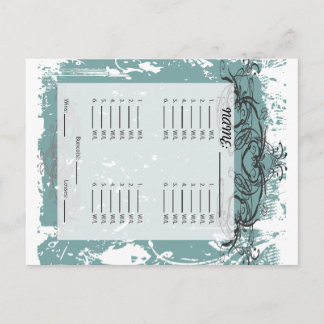 招待状のBuncoの郵便はがき インビテーションポストカード