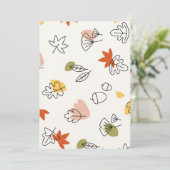 招待状はがき5" x 7" 招待状 (スタンド正面)