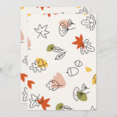 招待状はがき5" x 7" 招待状 (正面/裏面)