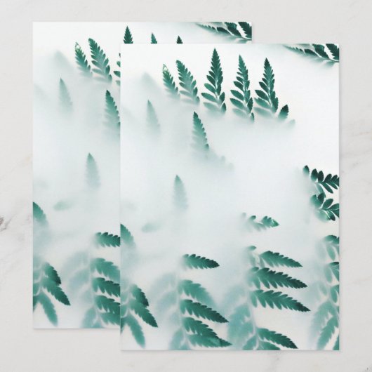 招待状はがき5" x 7" 招待状 (正面/裏面)