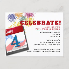 招待状はがき インビテーションポストカード