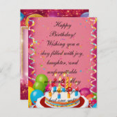 招待状はがき インビテーションポストカード (正面/裏面)