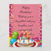 招待状はがき インビテーションポストカード (正面)