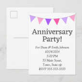 招待状はがき インビテーションポストカード (正面/裏面)