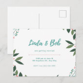 招待状はがき インビテーションポストカード (正面/裏面)