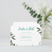 招待状はがき インビテーションポストカード (スタンド正面)