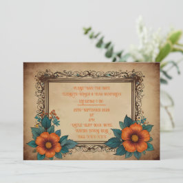 招待状はがき セーブザデート