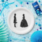 招待状はがき ペーパープレート (パーティー)