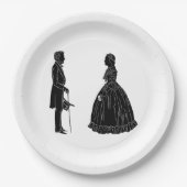 招待状はがき ペーパープレート (正面)