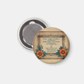 招待状はがき マグネット (正面/裏面)