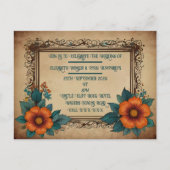 招待状はがき 案内ポストカード (正面)