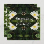 招待状は花の飾りか 招待状 (正面/裏面)