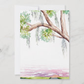 招待状または低い国の日付を保存 招待状 (正面)