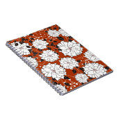 招待状または結婚抽象芸術フローラバ付きのカード ノートブック (右側)