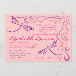 招待状をユダヤ人のヘブライと示しているトンボのベビー 招待状