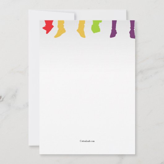 招待状を時を過ごそう 招待状 (裏面)