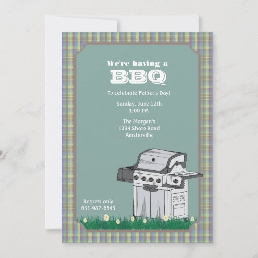 招待状を焼くために用意して下さい 招待状 (正面)