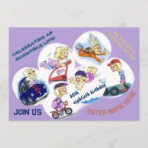 招待状を特別な誕生祝い