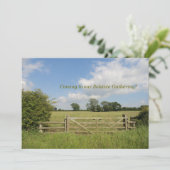 招待状を集める夏至 招待状 (スタンド正面)