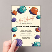 招待状アクリルセット日付カードの保存 アクリル招待状 (インサイチュ (ポータブル))