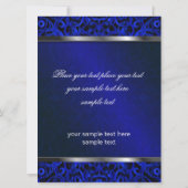 招待状インディアンスタイル 招待状 (裏面)