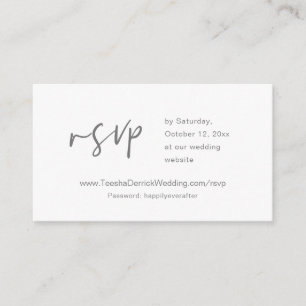 招待状オンラインRSVP結婚、のWebサイトカード エンクロージャーカード