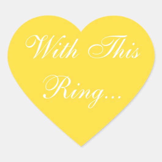 招待状カスタムバナナピール ハートシール (正面)