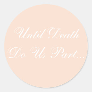 招待状カスタムリネン ラウンドシール