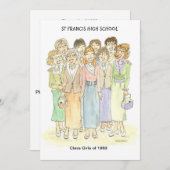 招待状カスタム1963ガルス招待状 招待状 (正面/裏面)