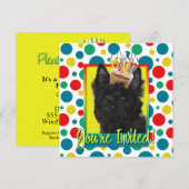 招待状カップケーキ-ケアンテリア-ロスコ 招待状 (正面/裏面)