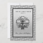 招待状カトリック司祭叙階記念日 招待状 (正面)