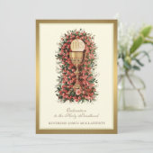 招待状カトリック聖職への戒律 招待状 (スタンド正面)