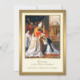 招待状カトリック聖職への戒律 招待状