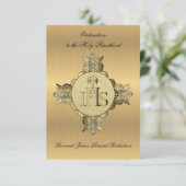 招待状カトリック聖職戒 招待状 (スタンド正面)