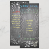 招待状カードからスクールボードへの登録 (正面/裏面)