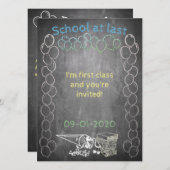 招待状カードからスクールボードへの登録 (正面/裏面)