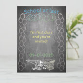 招待状カードからスクールボードへの登録 (スタンド正面)