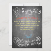 招待状カードからスクールボードへの登録 (裏面)