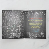 招待状カードからスクールボードへの登録 カード (内部)