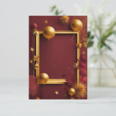 招待状カードデザイン サンキューカード (スタンド正面)