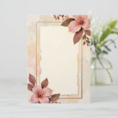 招待状カードデザイン 招待状 (スタンド正面)