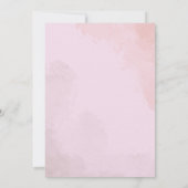 招待状カード生まれたばかりの 招待状 (裏面)